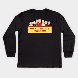 The Cotswolds Rule! Kids Long Sleeve T-Shirt